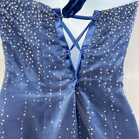 Jessica McClintock II Mermaid Gown Dress Women 3 Corset Fairy Feminine‎ Formal - Picture 8 of 13